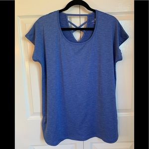 Tuff Athletics workout shirt.